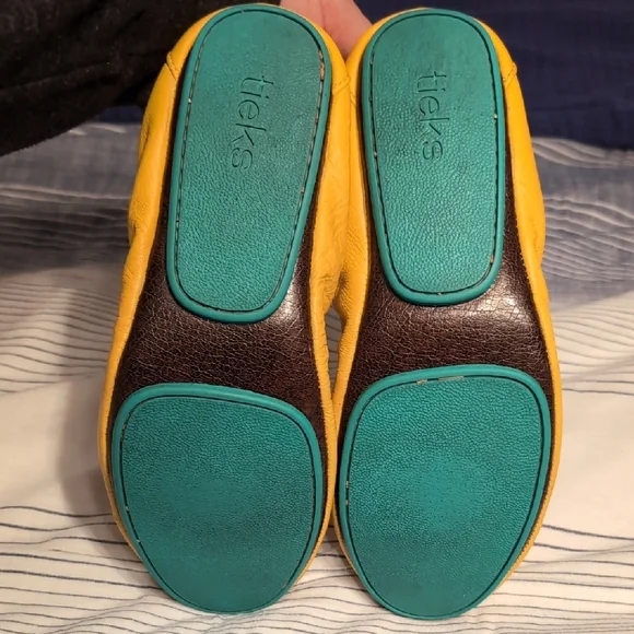 Yellow Tieks Ballet Flats - Picture 7 of 9